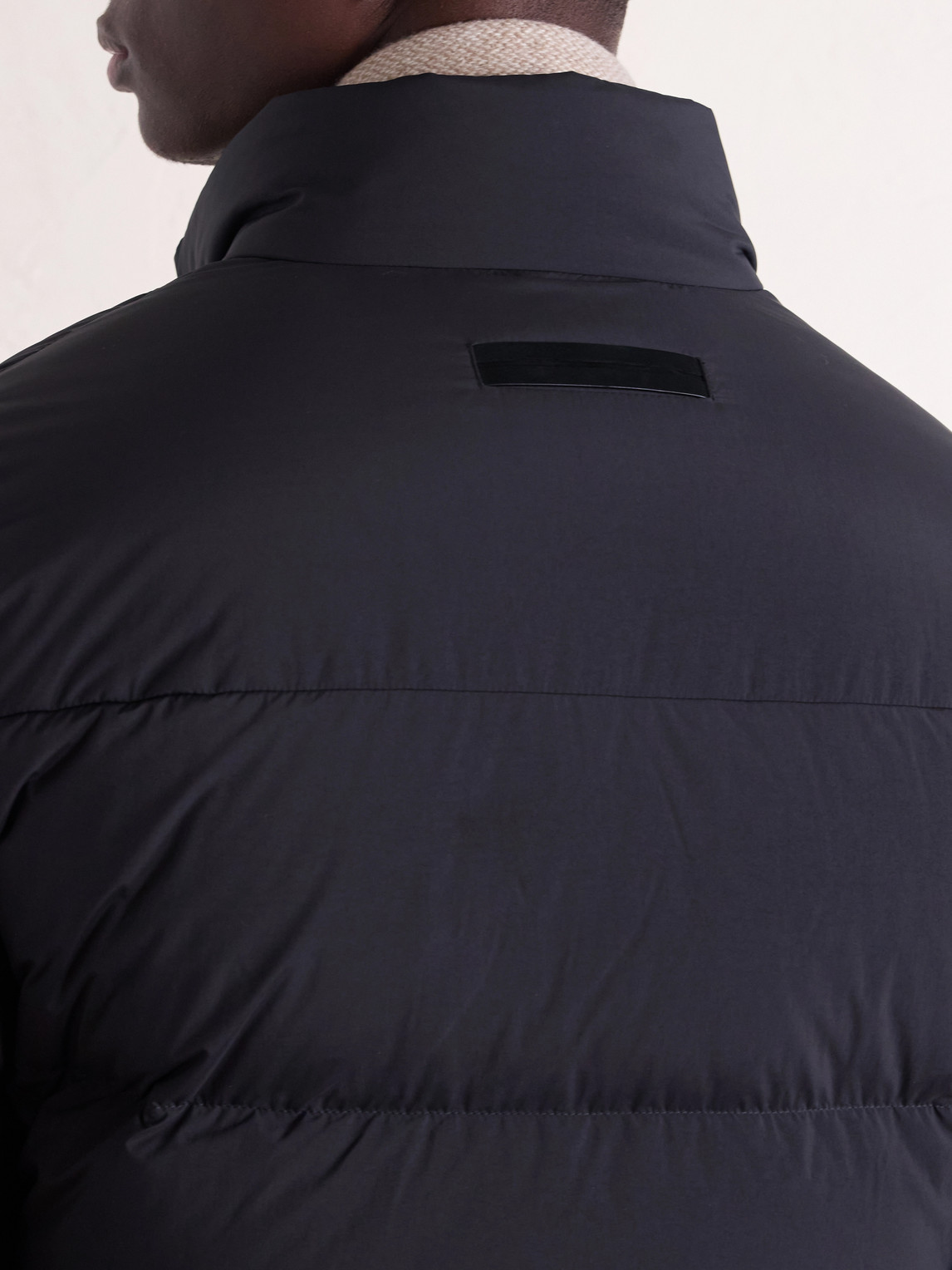 Quilted Padded Shell Down Jacket