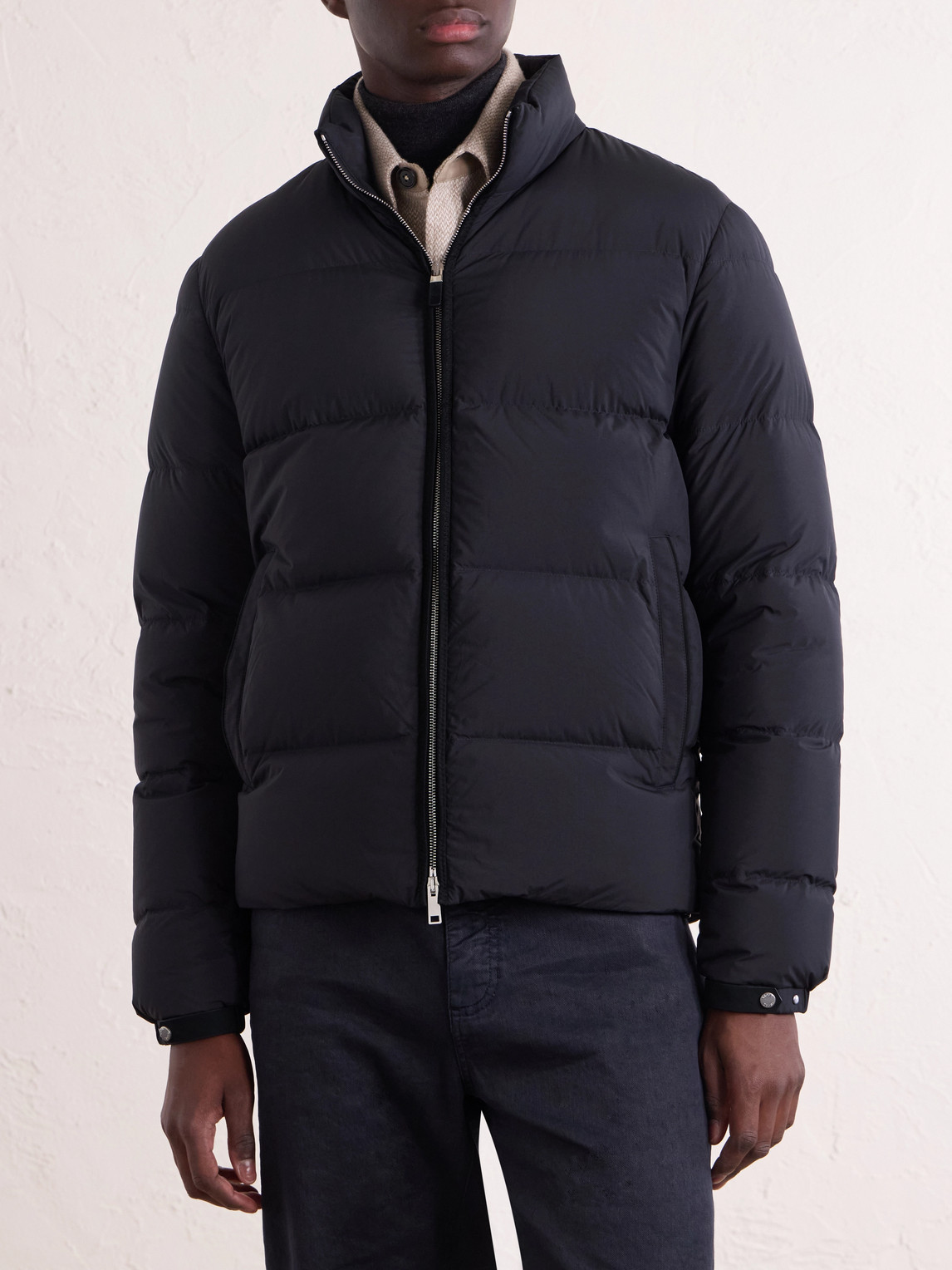 Quilted Padded Shell Down Jacket