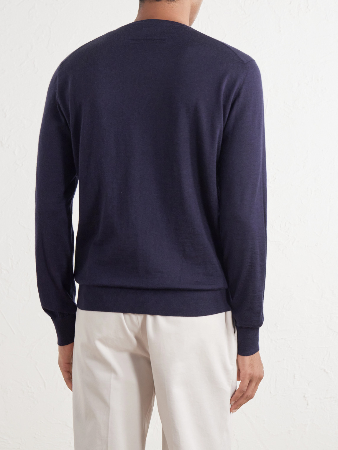 Cashmere And Silk-Blend Sweater