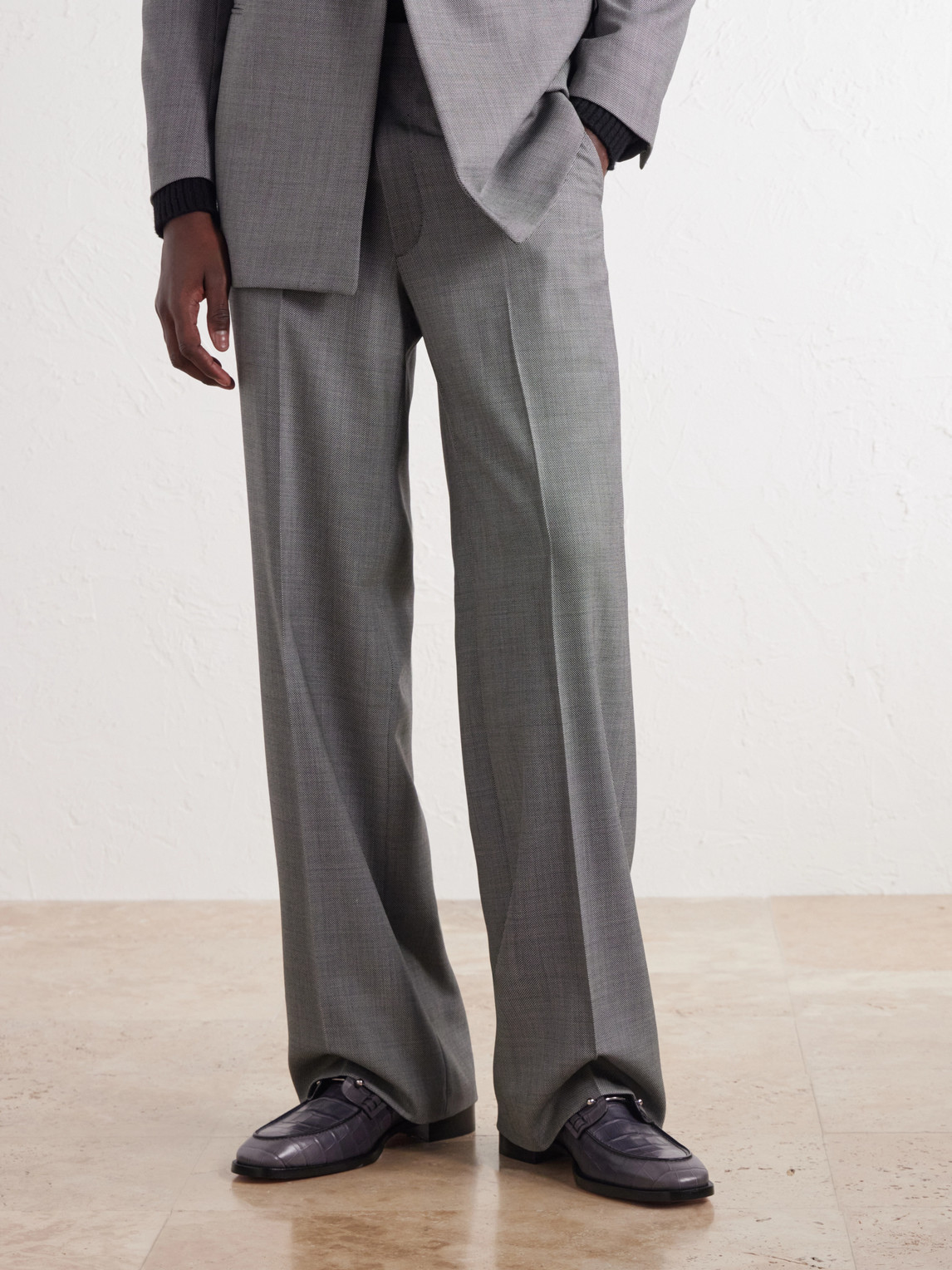 Chambelimoc Croc-Effect Loafers
