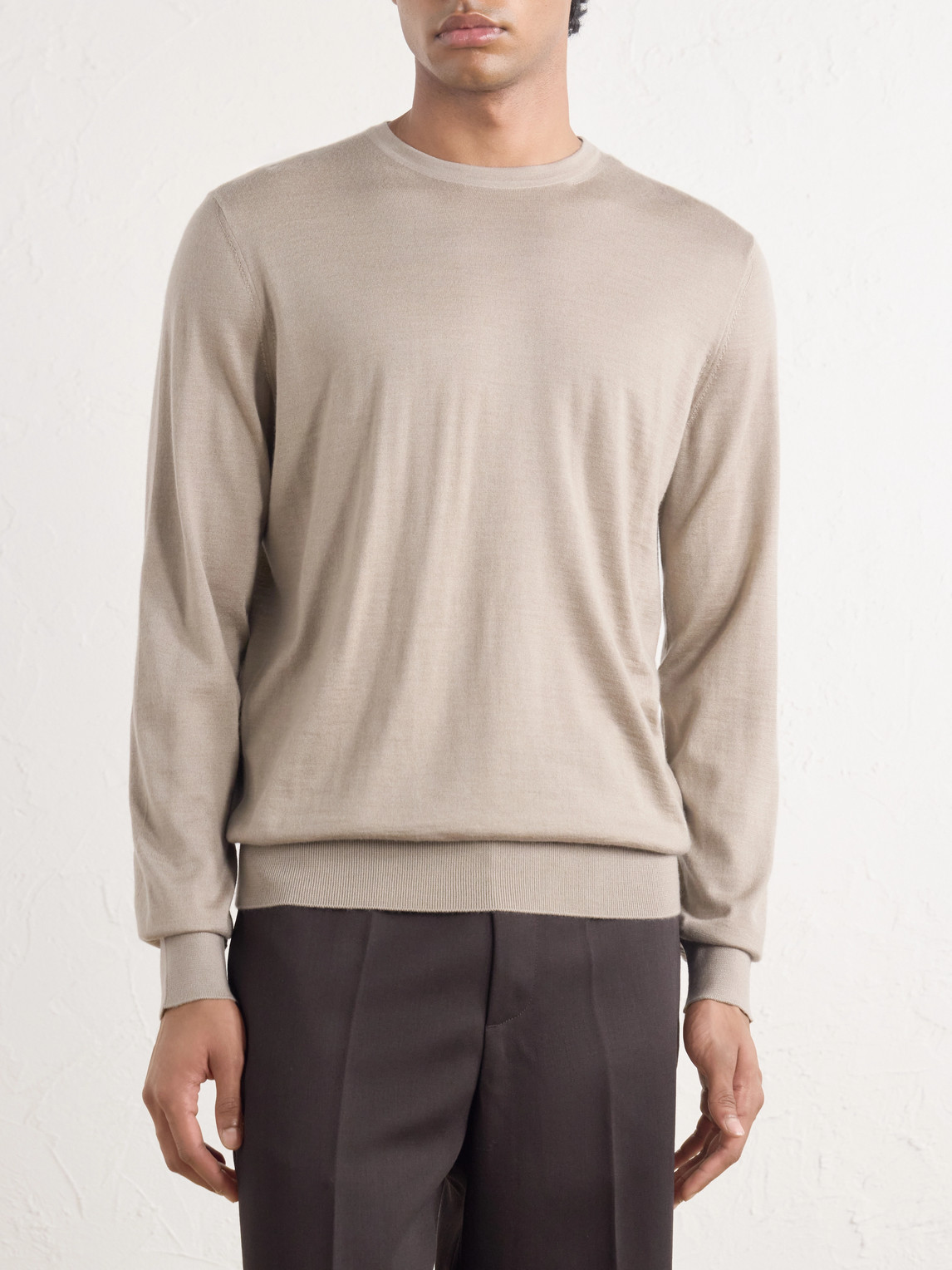 Cashmere And Silk-Blend Sweater