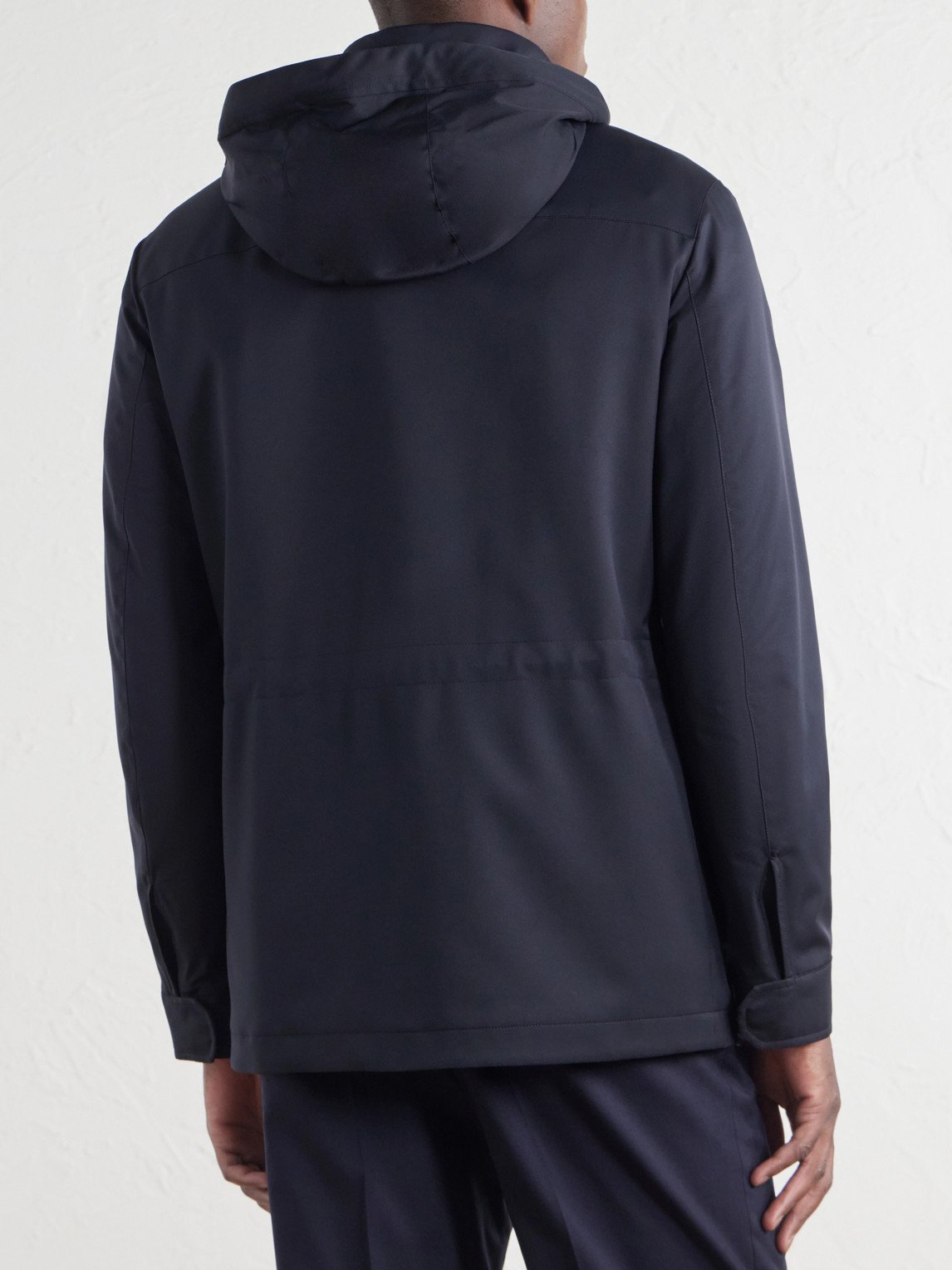 Twill Hooded Jacket