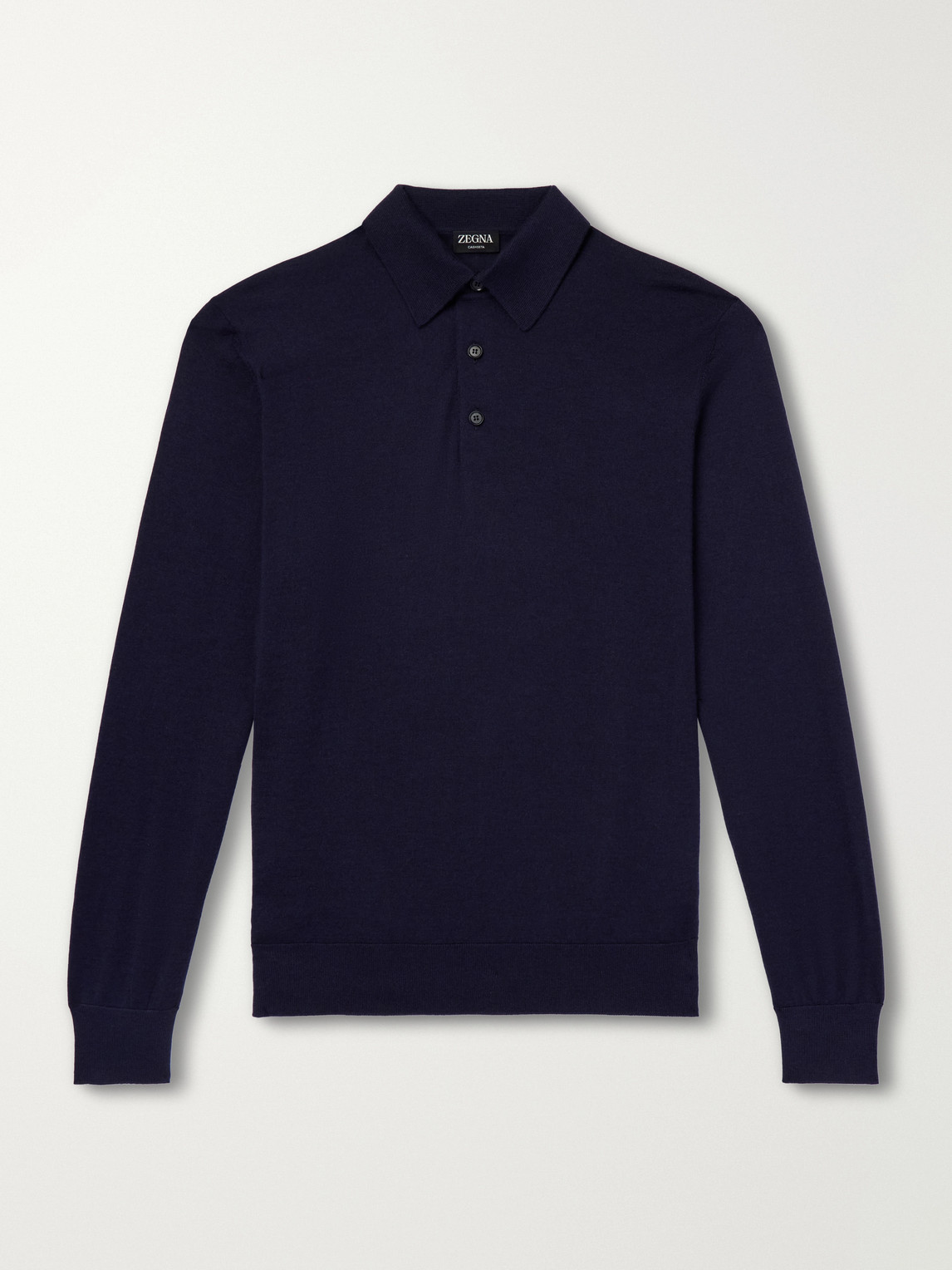 Cashmere And Silk-Blend Polo Shirt