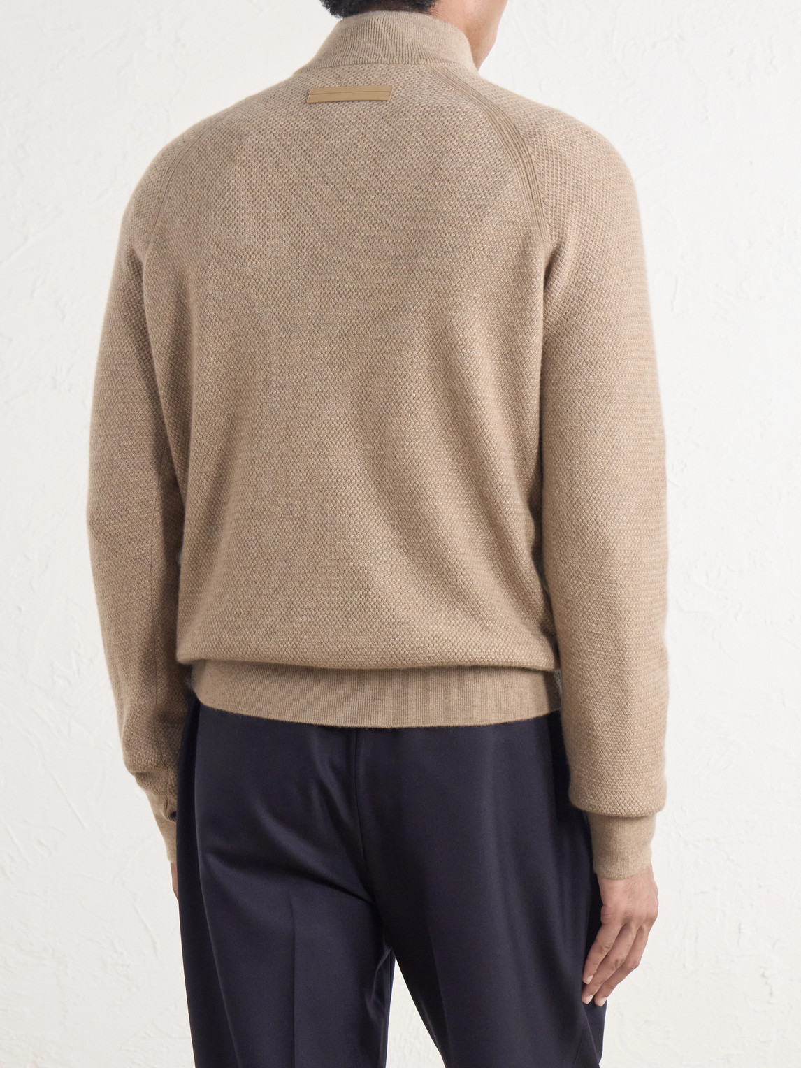 Oasi Cashmere Half-Zip Sweater