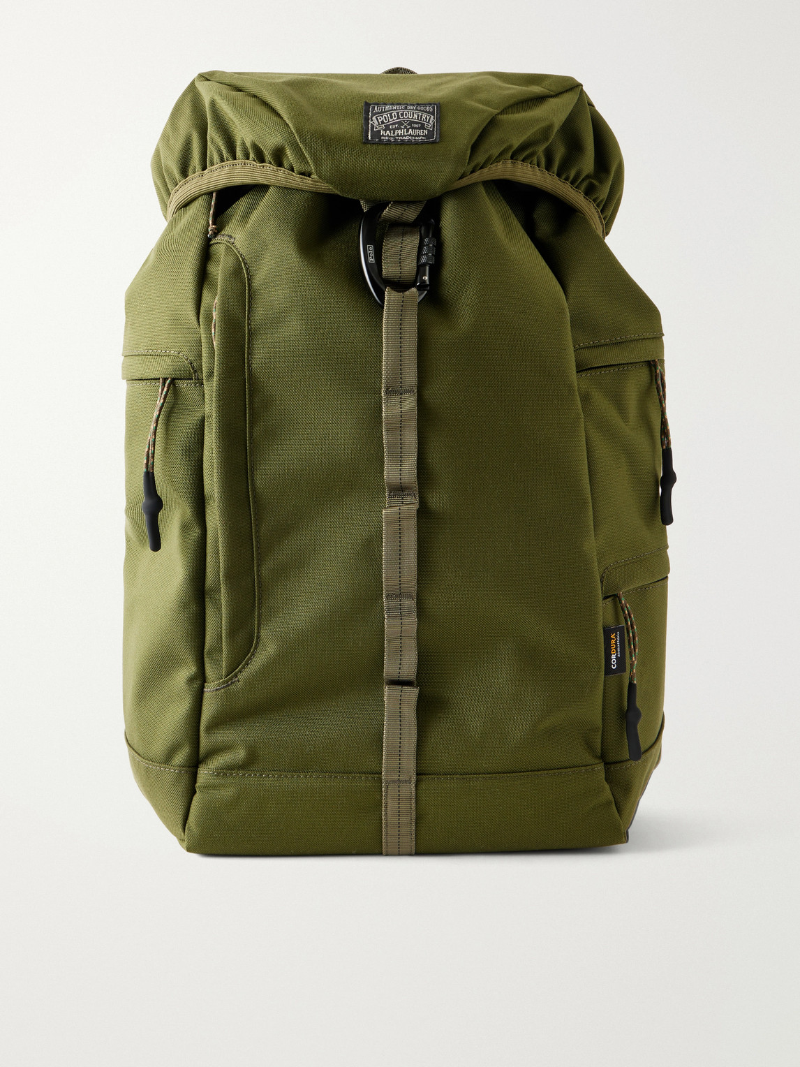 Polo Ralph Lauren Logo-appliquéd Nylon Backpack In Green