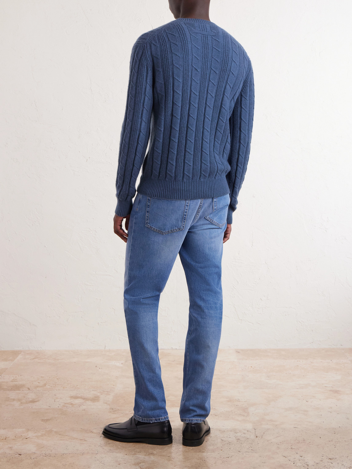Oasi Knitted Cashmere Sweater