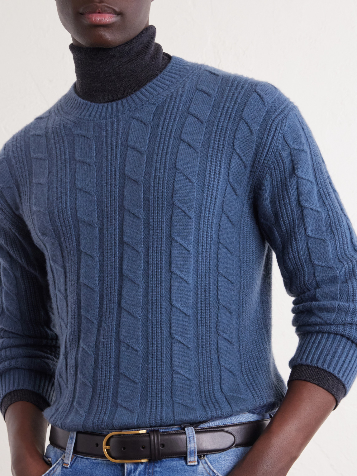 Oasi Knitted Cashmere Sweater