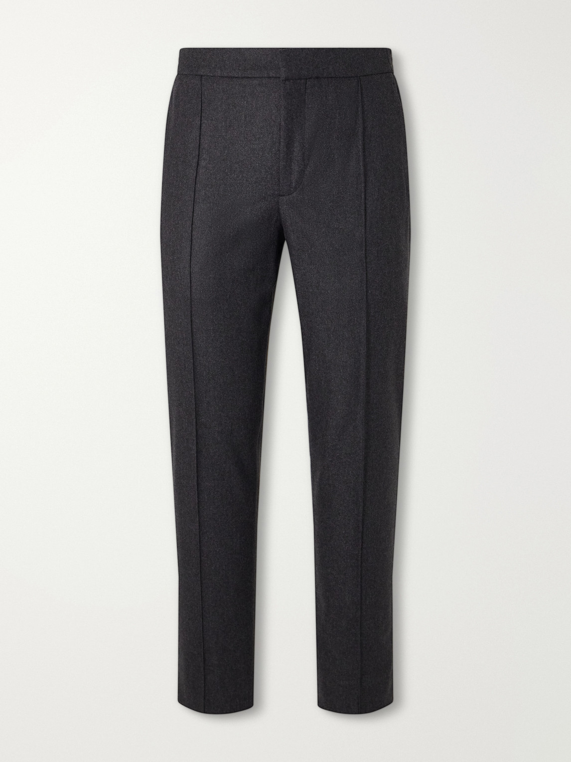 Straight-Leg Wool, Cashmere And Silk-Blend Trousers