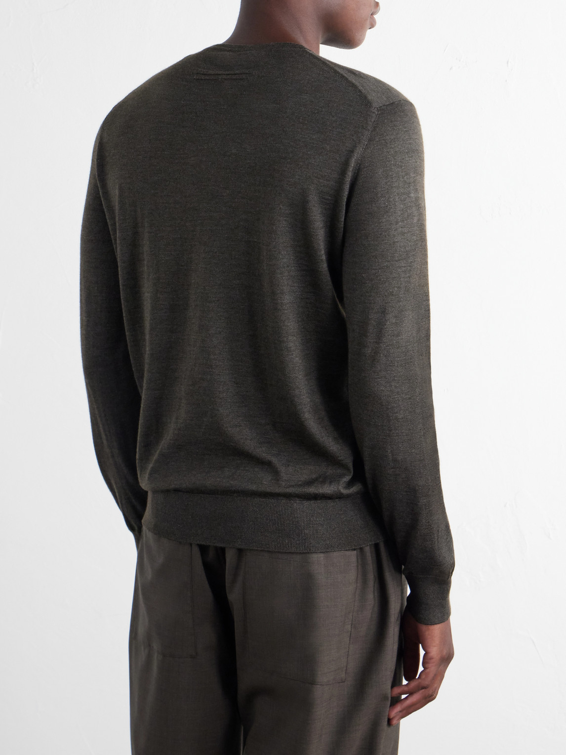 Cashmere And Silk-Blend Sweater