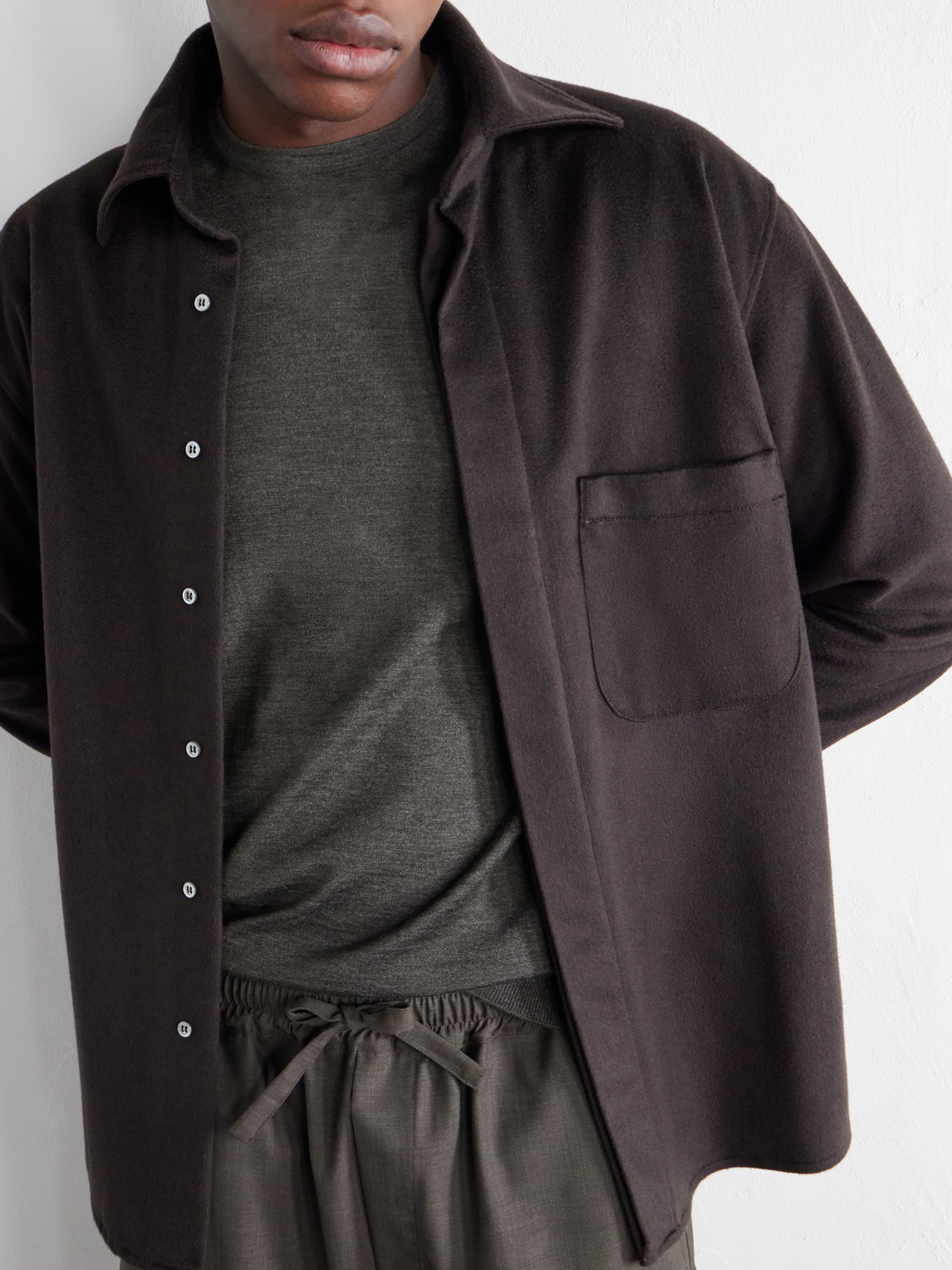 Cashmere And Silk-Blend Sweater
