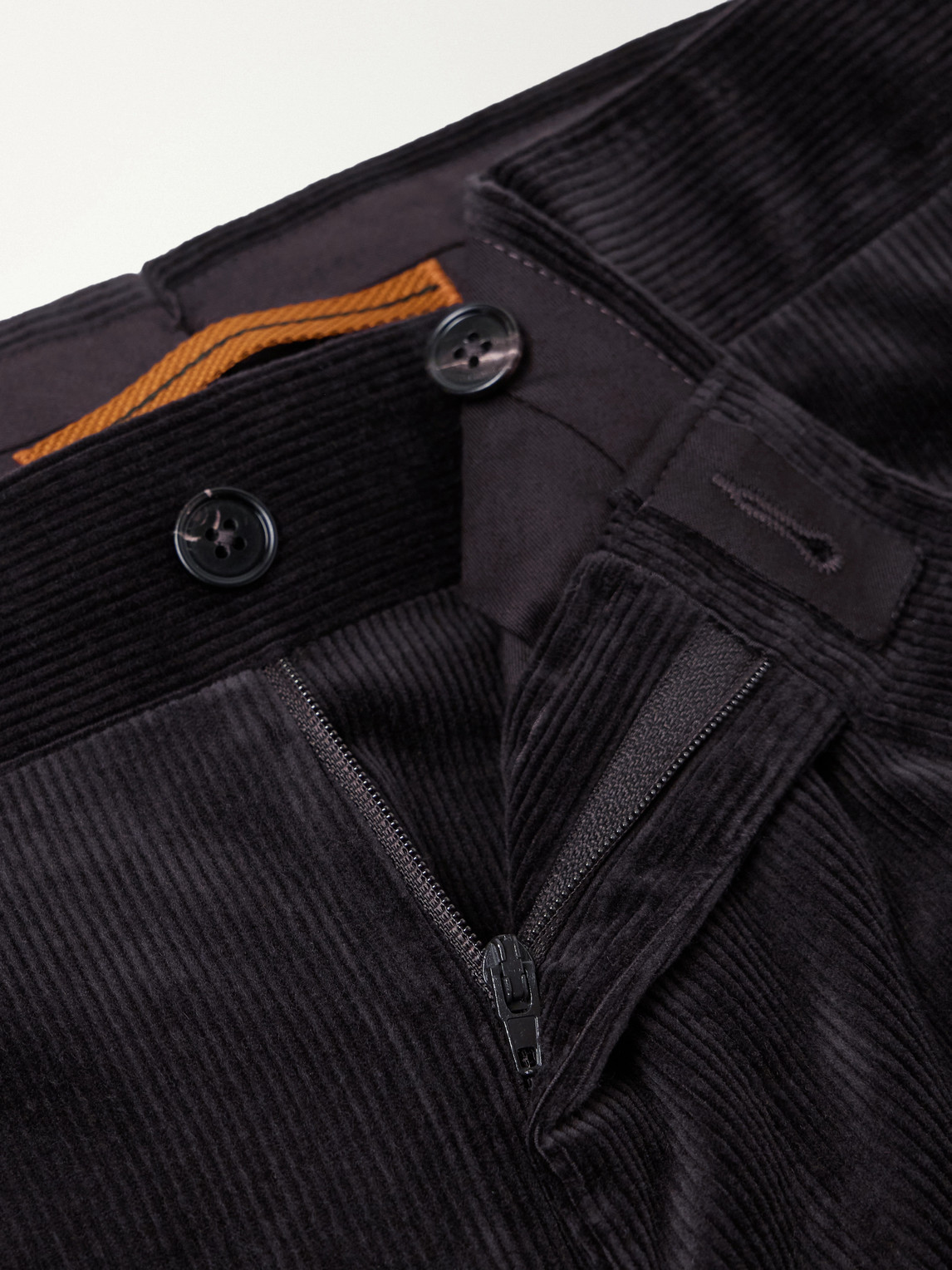 Straight-Leg Cotton-Blend Corduroy