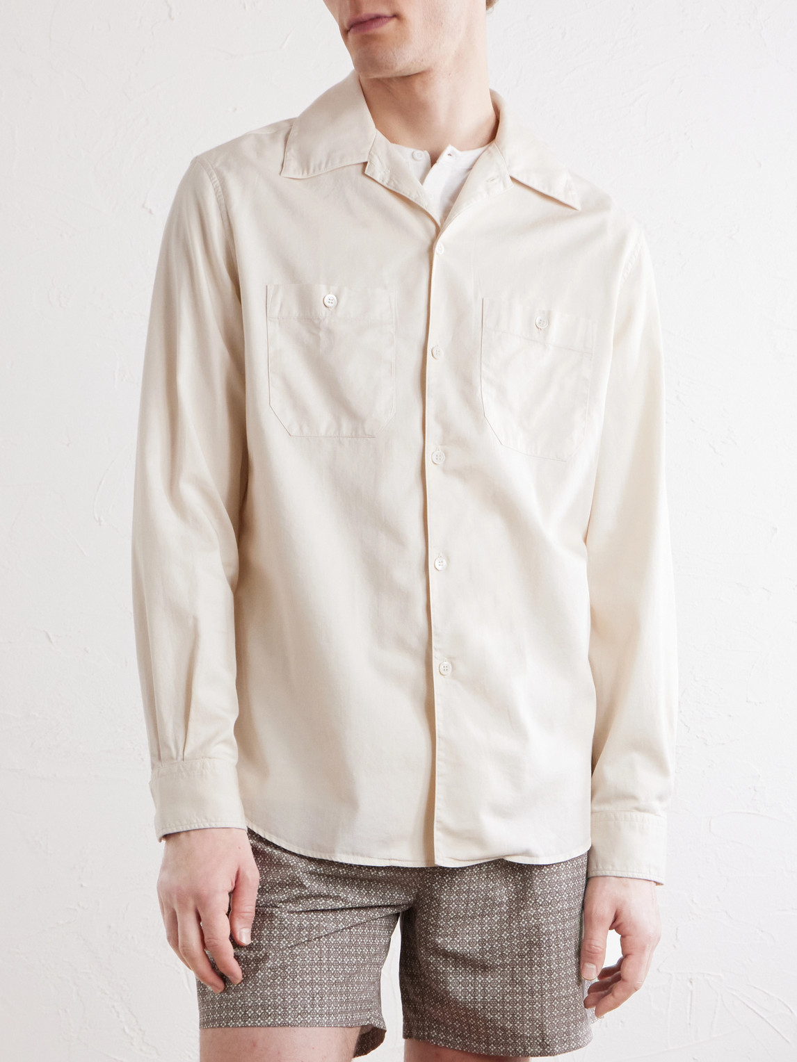 Cotton-Poplin Shirt