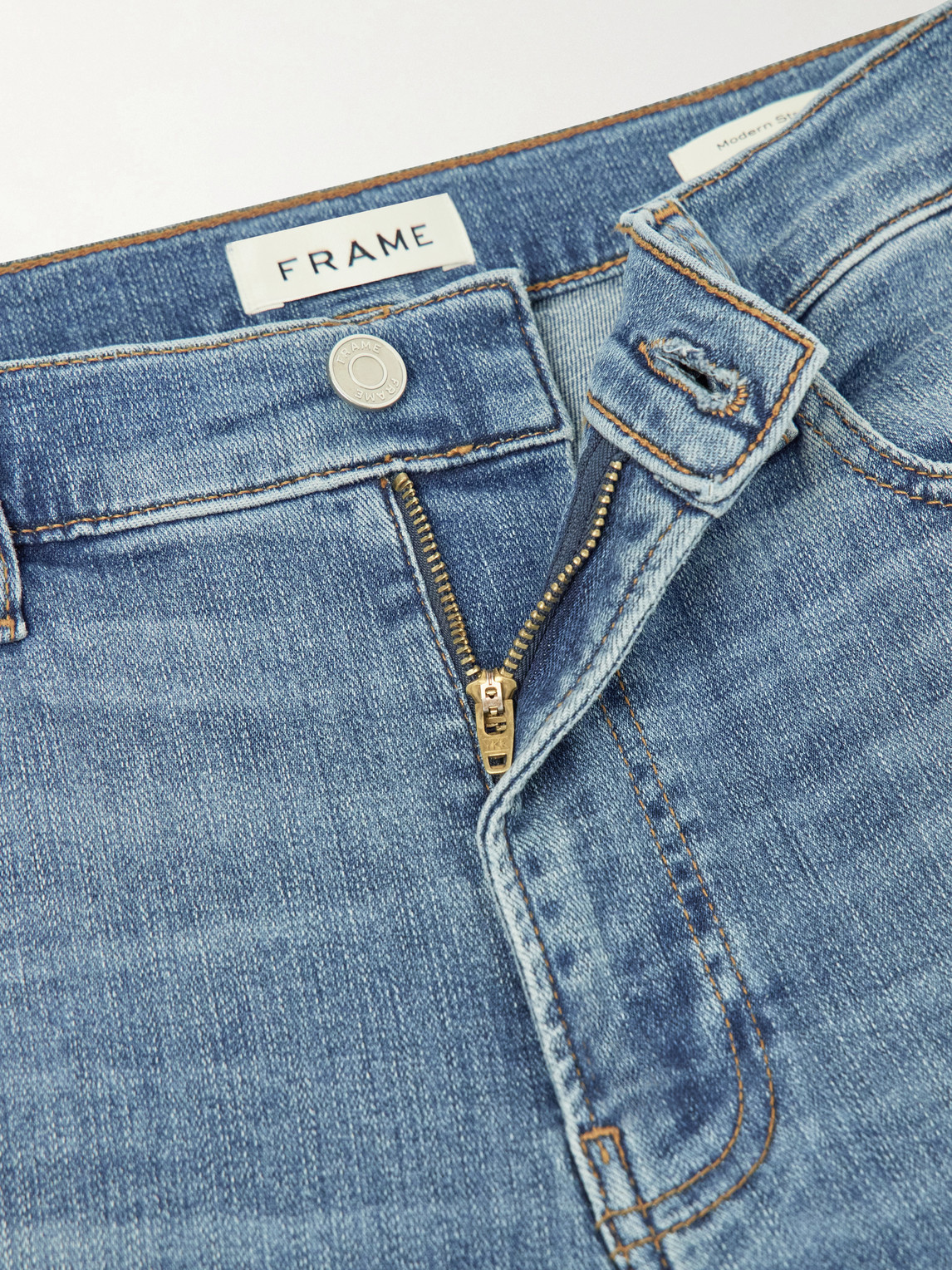 Modern Straight-Leg Jeans