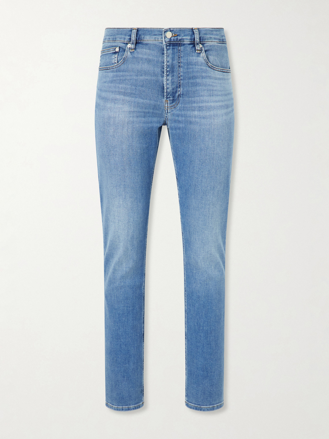 Frame Modern Straight-leg Jeans In Blue