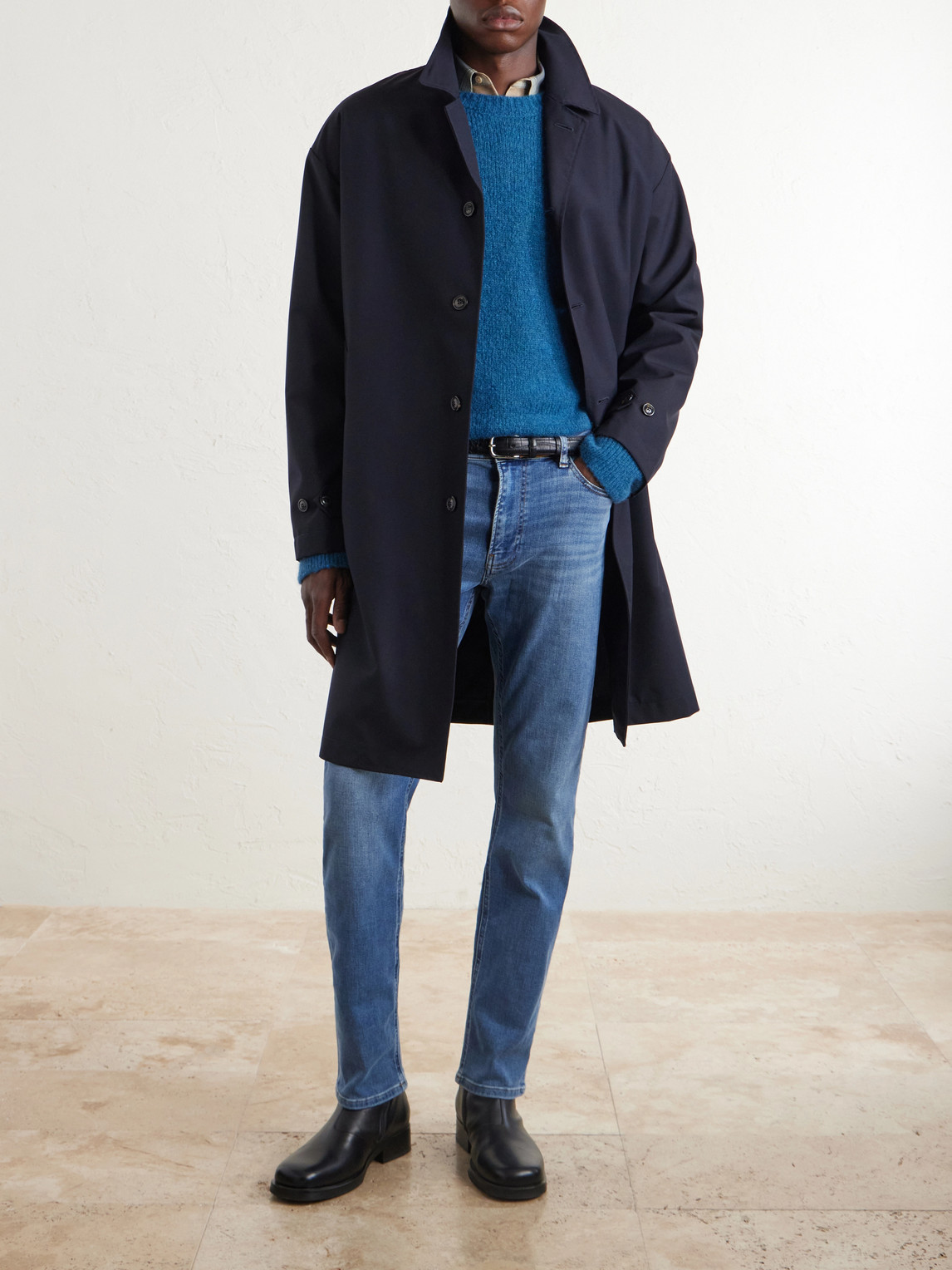 Modern Straight-Leg Jeans