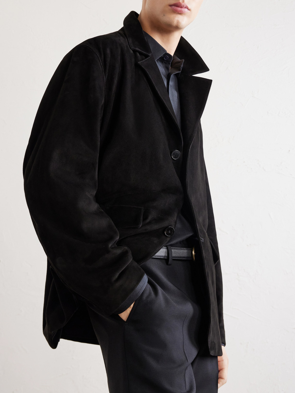 Suede Blazer