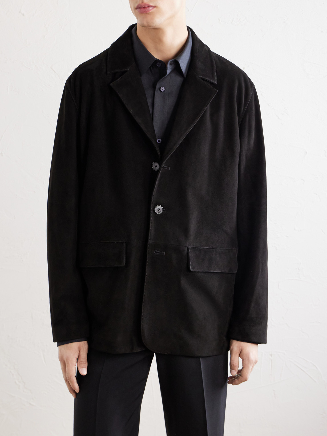 Suede Blazer