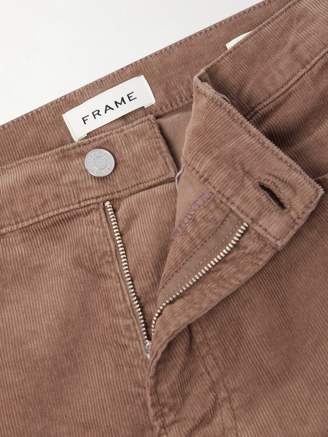 Modern Straight-Leg Cotton-Blend Corduroy