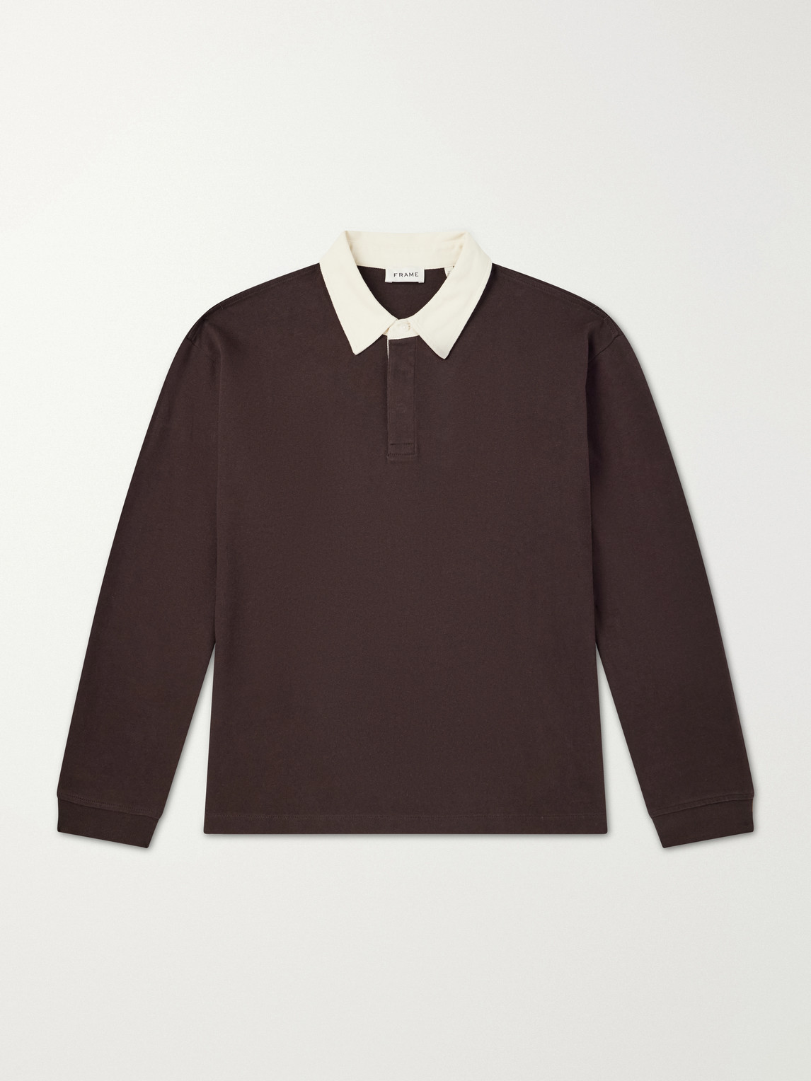 FRAME – Cotton-Jersey Polo Shirt