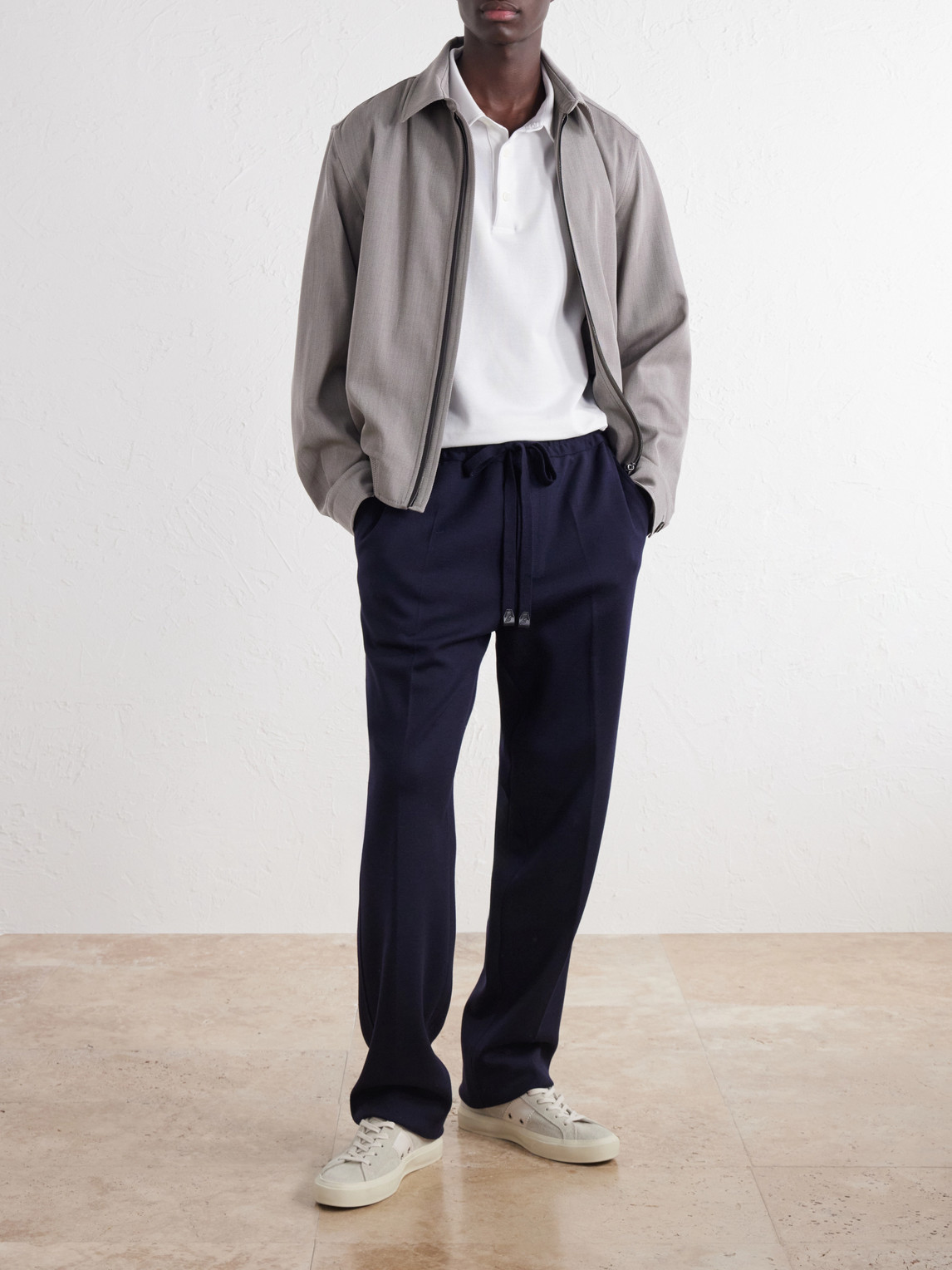 Straight-Leg Sweatpants
