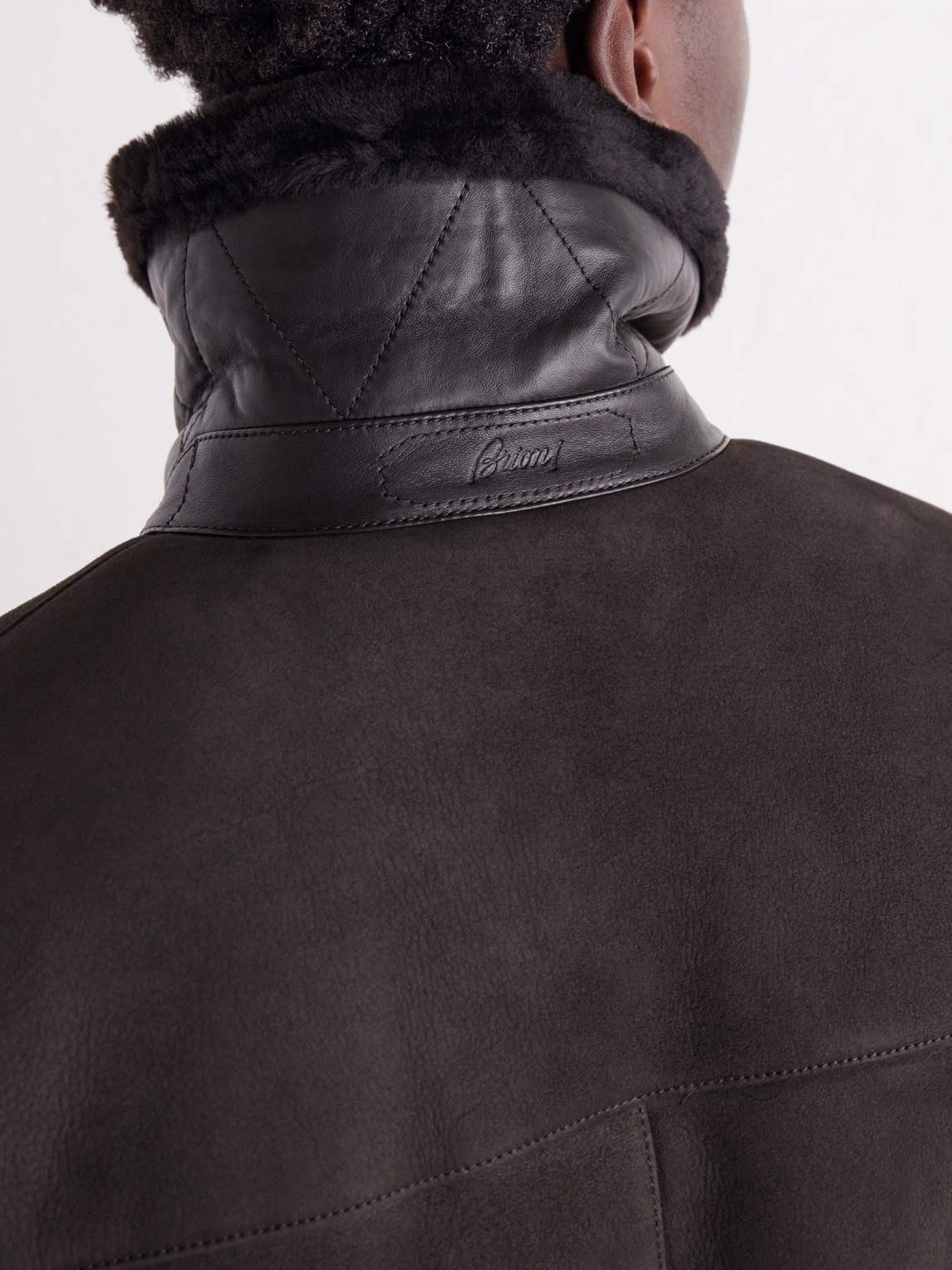 Shearling And Leather