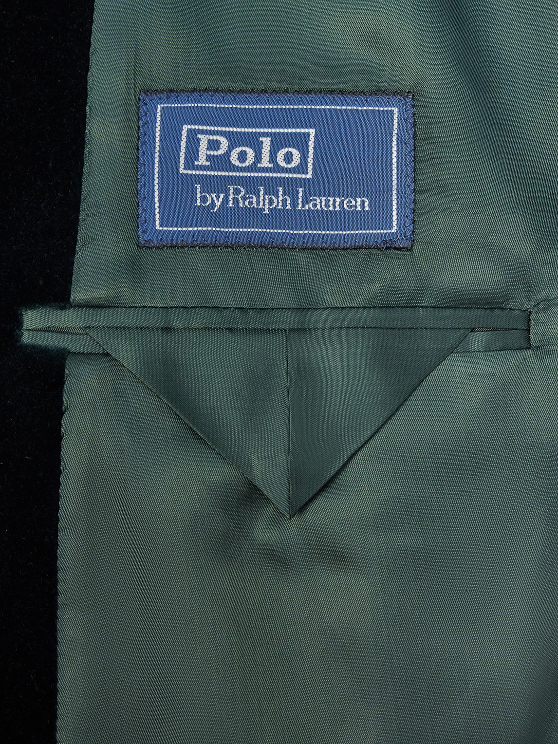 Polo Ralph Lauren Double-Breasted Linen-Blend Velvet Blazer - Men | Thumbnail 2