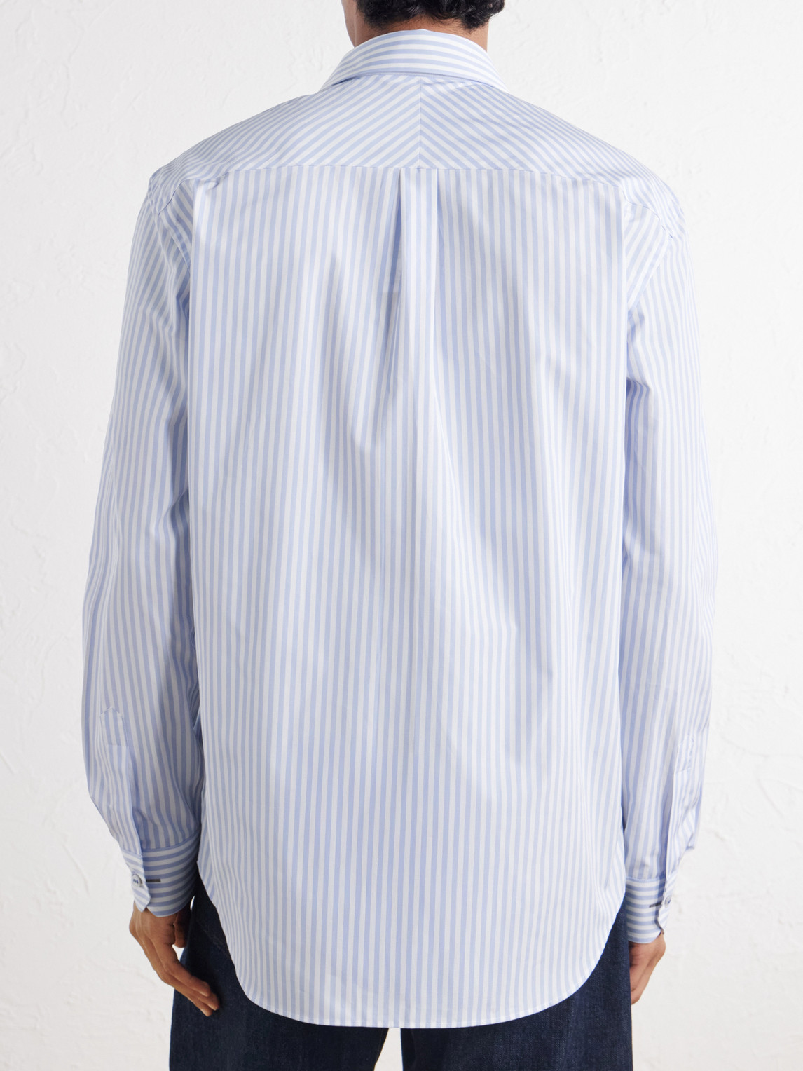 Bengal Striped Cotton-Poplin Shirt