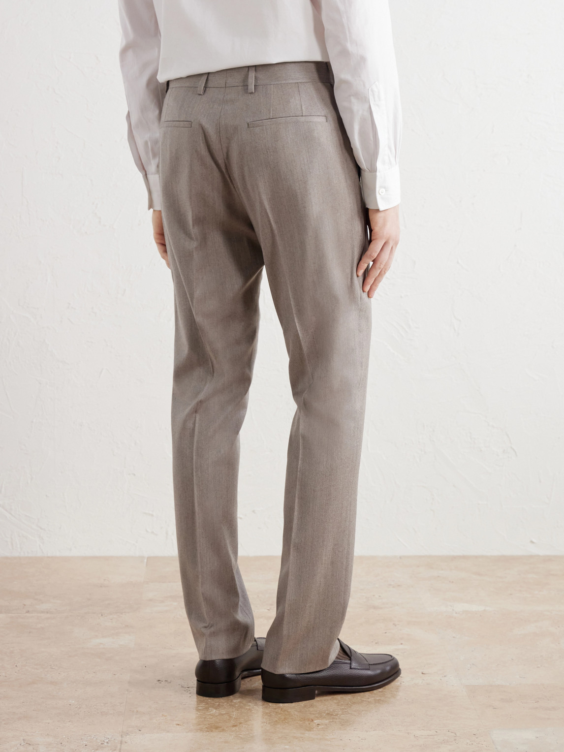 Brierly Straight-Leg Wool And Cashmere-Blend Trousers