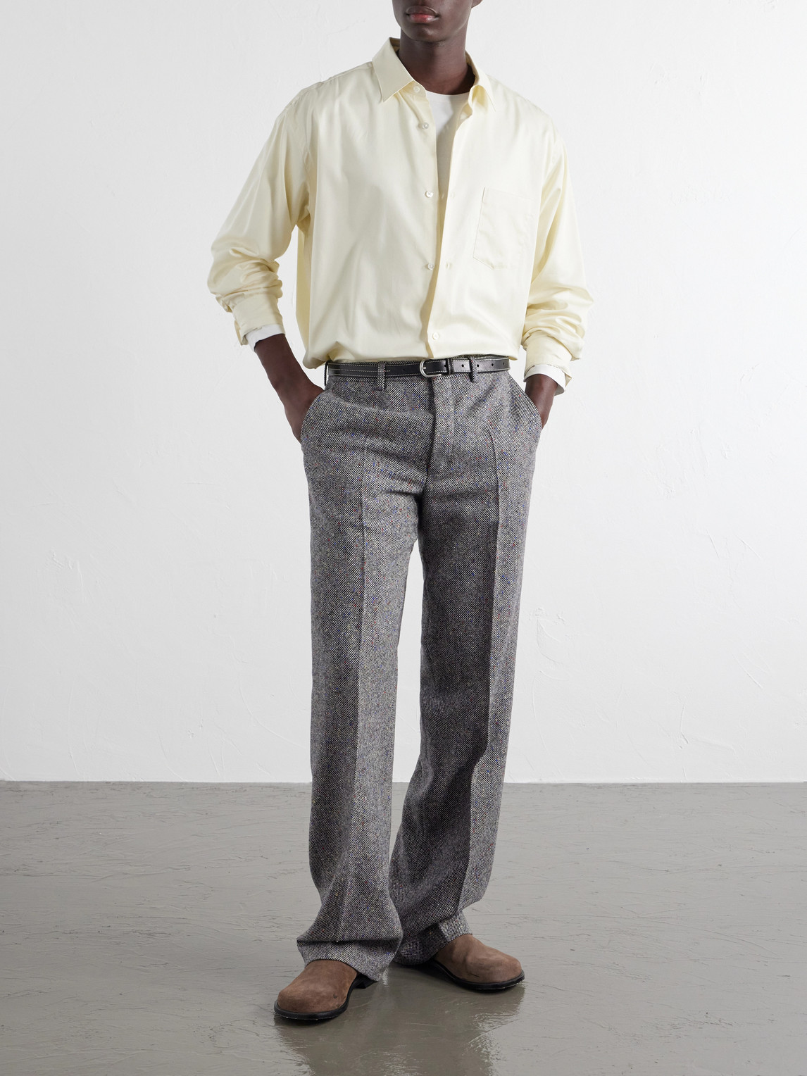 Cotton-Satin Shirt