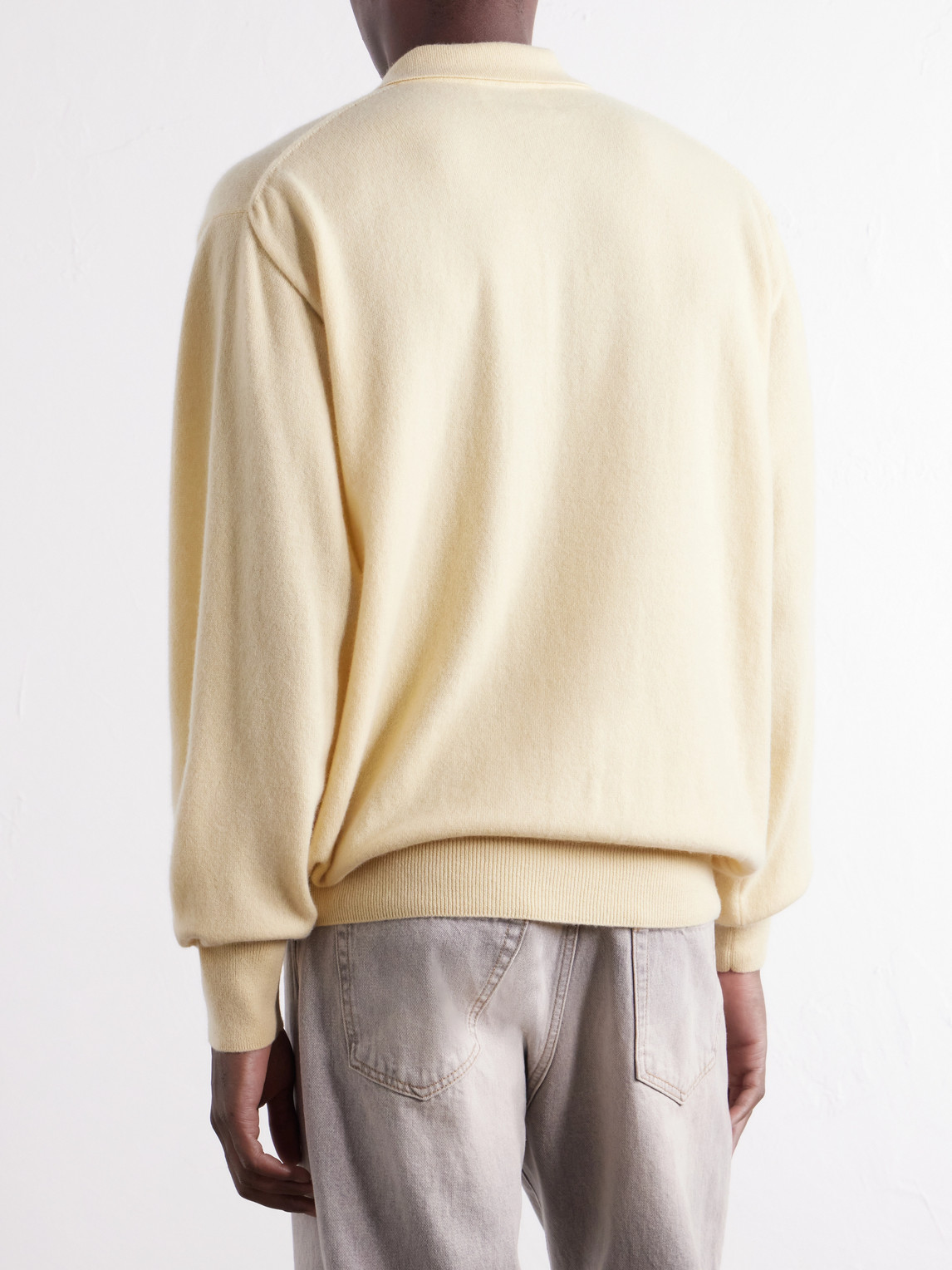 Cashmere Polo Sweater