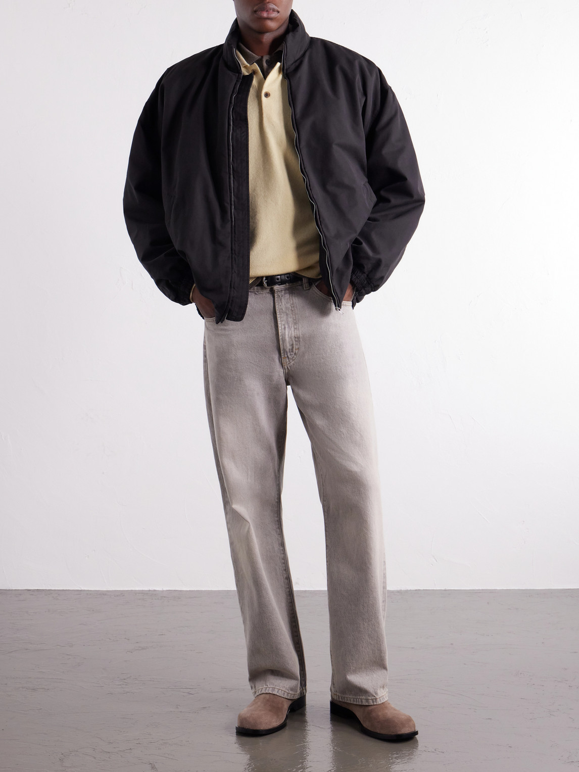 Cashmere Polo Sweater