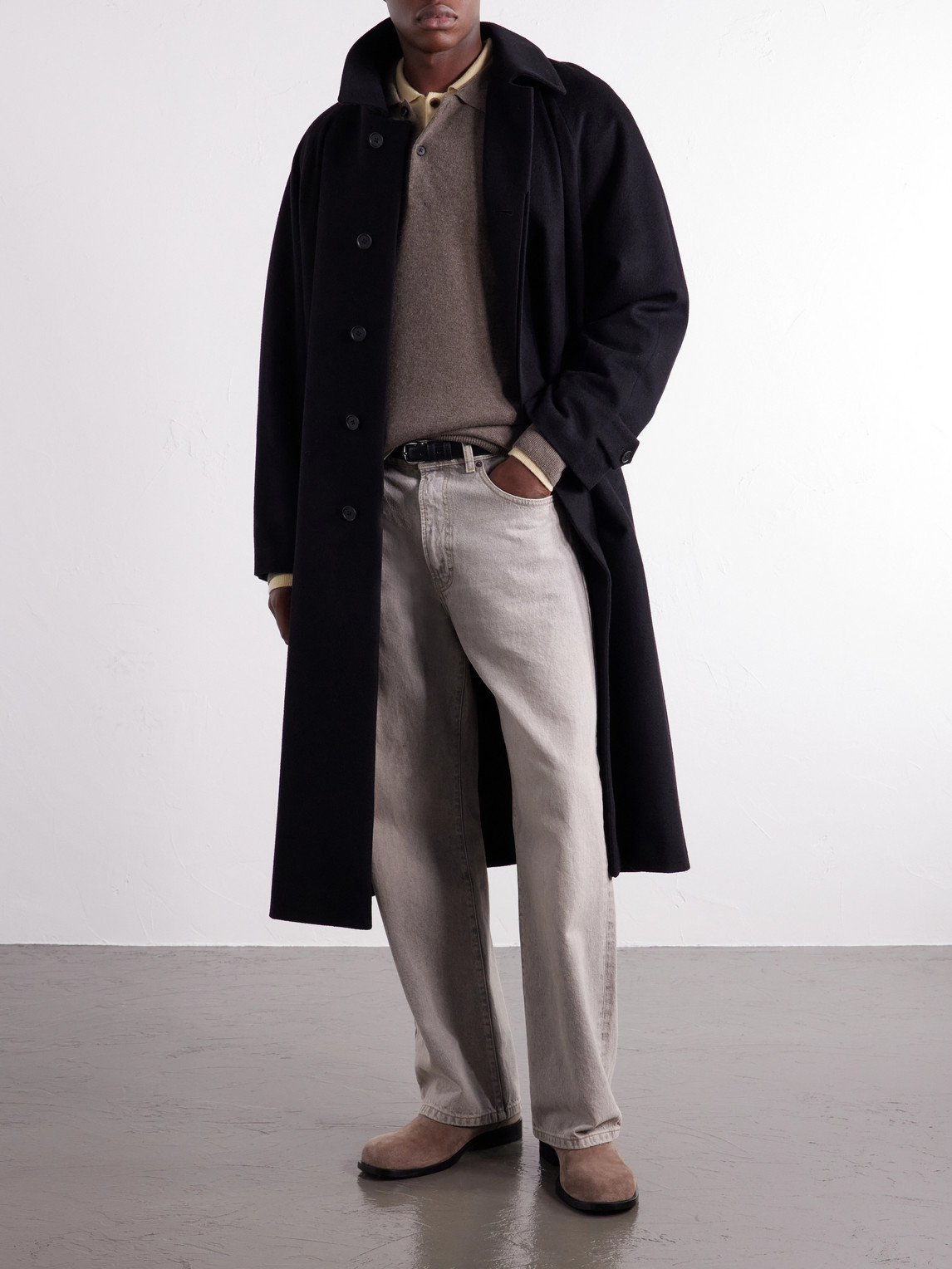 Cashmere Polo Sweater