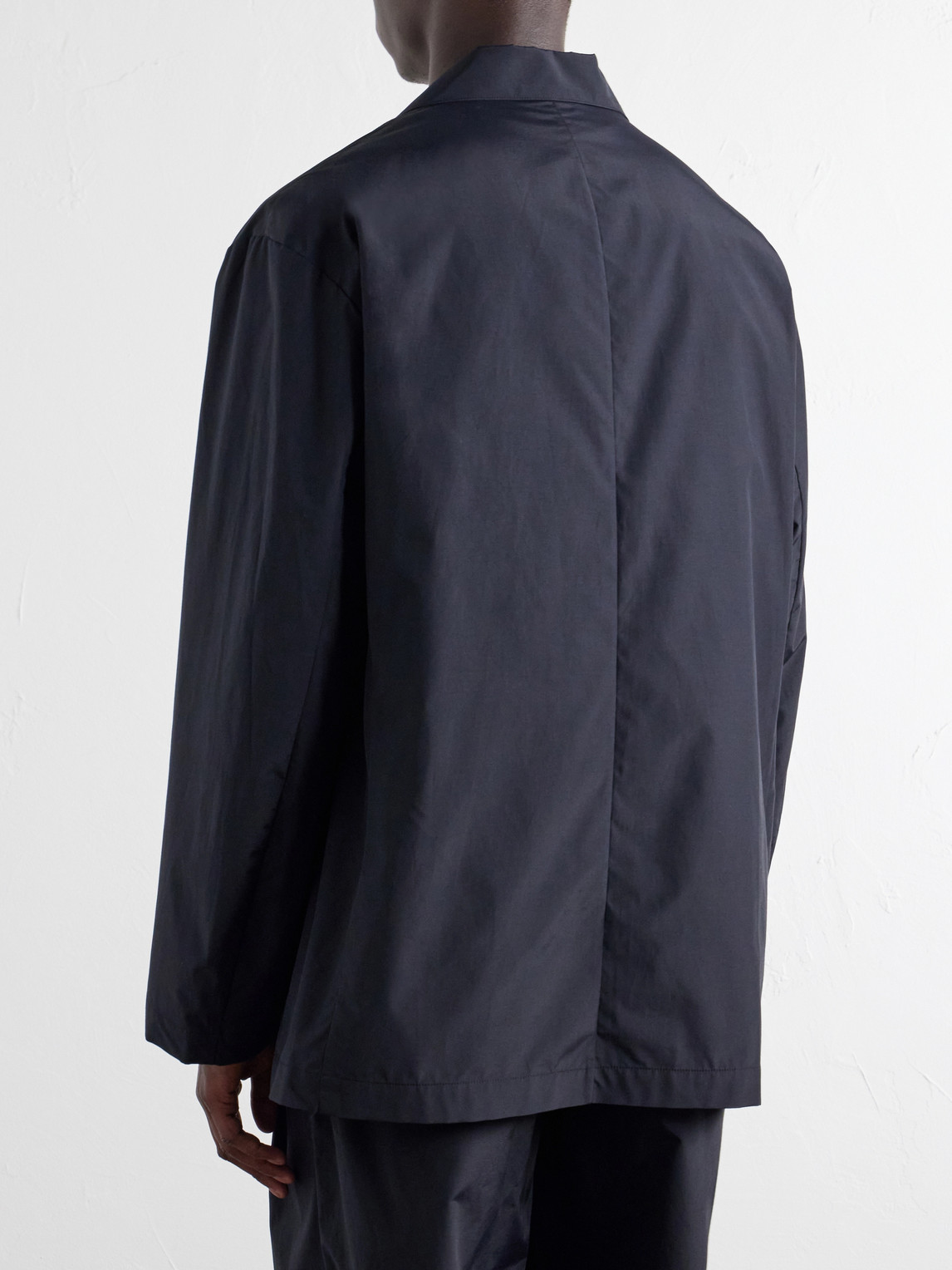 Cotton And Nylon-Blend Blazer