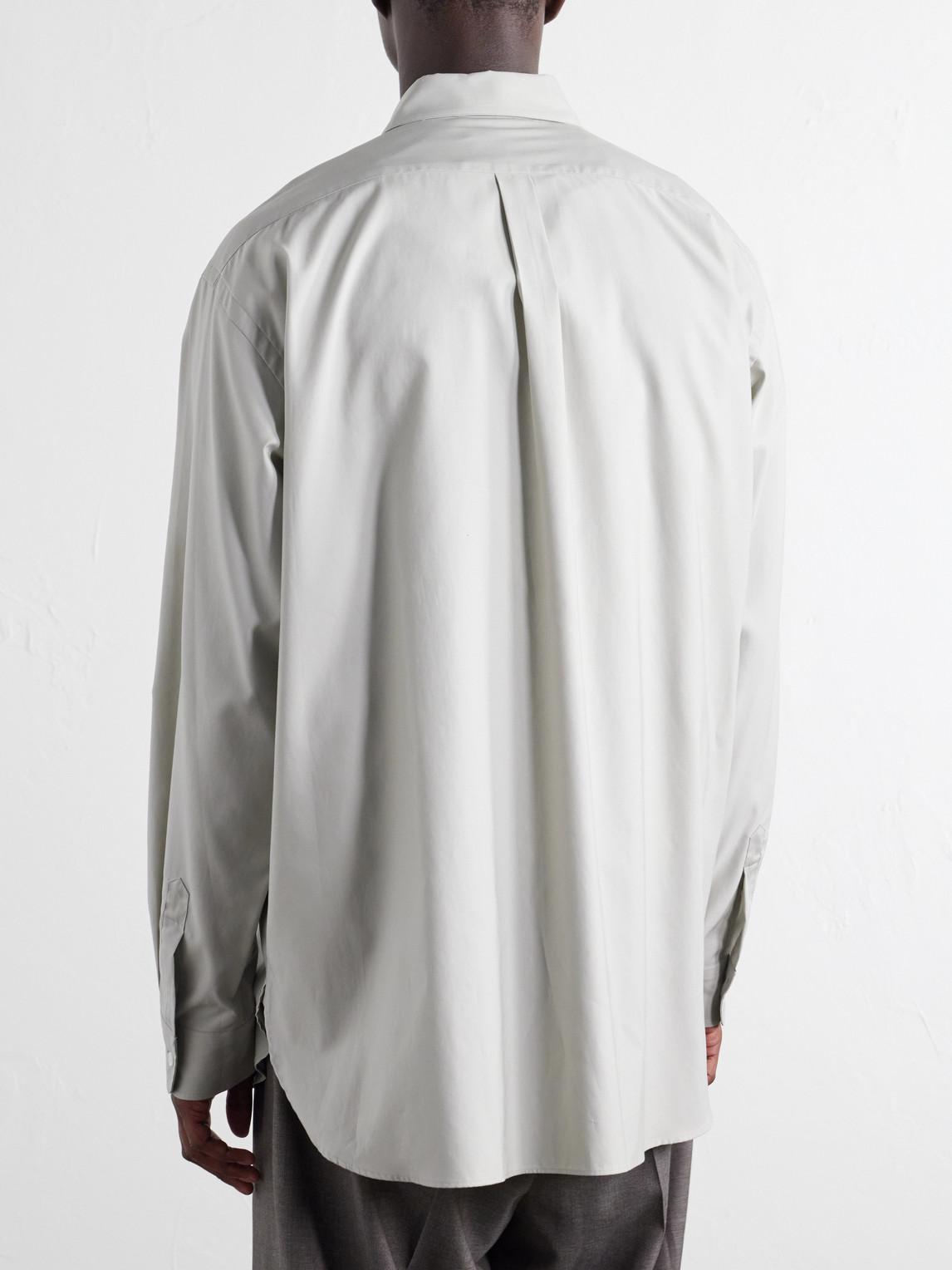 Cotton-Satin Shirt