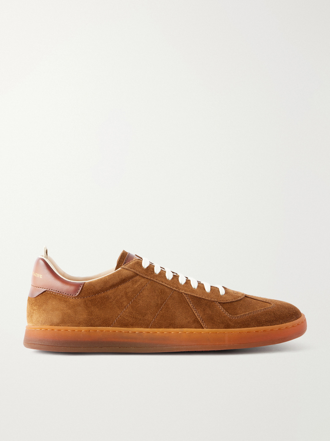 Officine Creative Militia 002 Leather-Trimmed Suede Sneakers - Men
