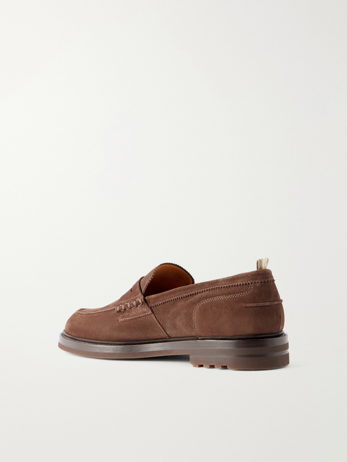 Officine Creative Sax Flexi 001 Suede Loafers - Men | Thumbnail 4