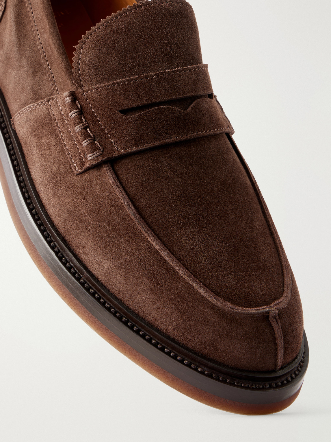 Officine Creative Sax Flexi 001 Suede Loafers - Men | Thumbnail 5