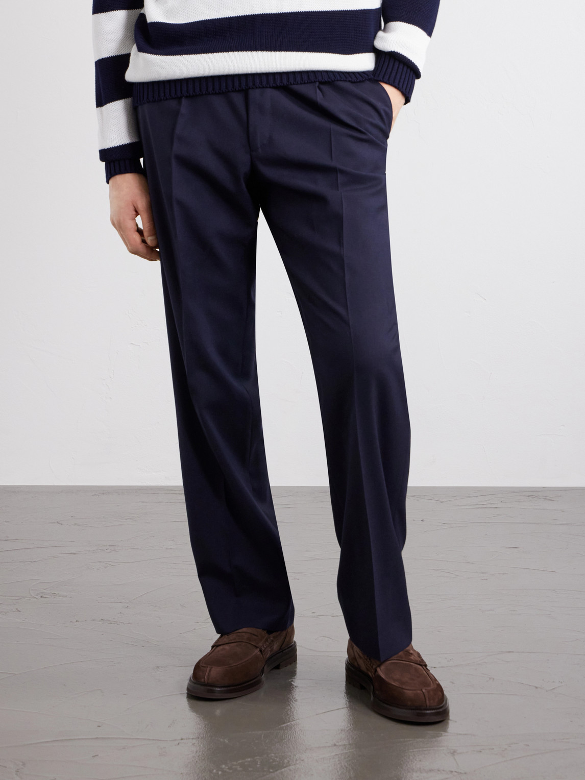 Officine Creative Sax Flexi 001 Suede Loafers - Men | Thumbnail 2
