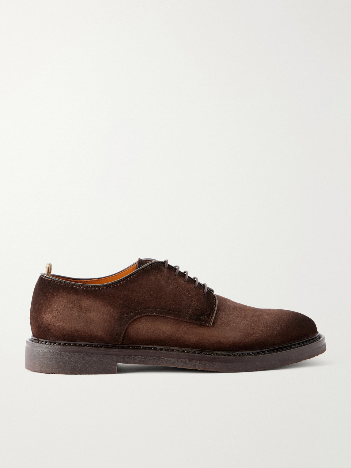 Officine Creative Hopkins Flexi 208 Suede Derby Shoes - Men