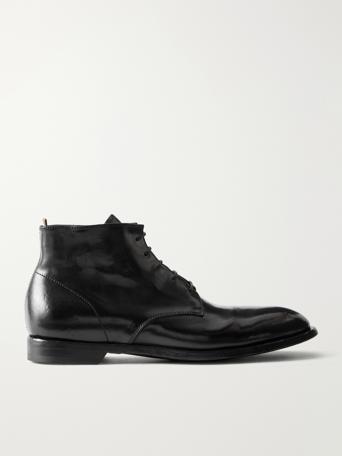 Sound 013 Leather Lace-Up Boots