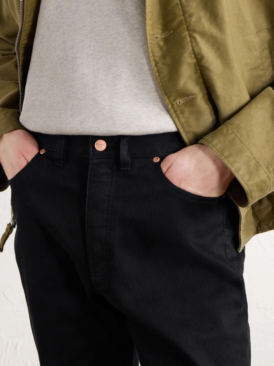 Bedford Slim-Leg Cotton- Corduroy