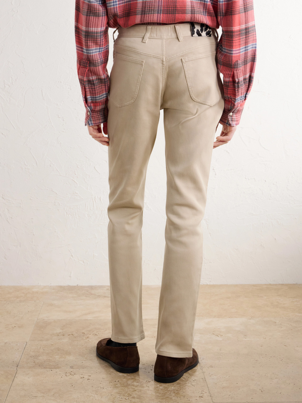 Bedford Slim-Leg Cotton- Corduroy
