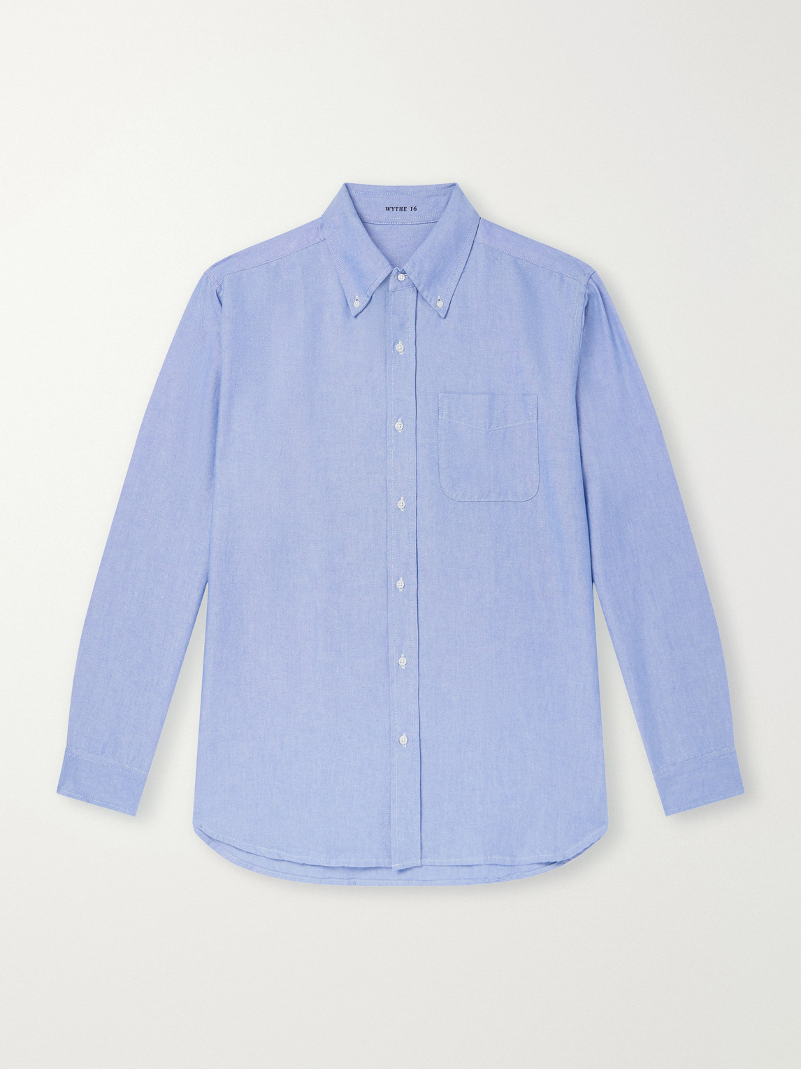 Button-Down Collar Cotton Oxford Shirt
