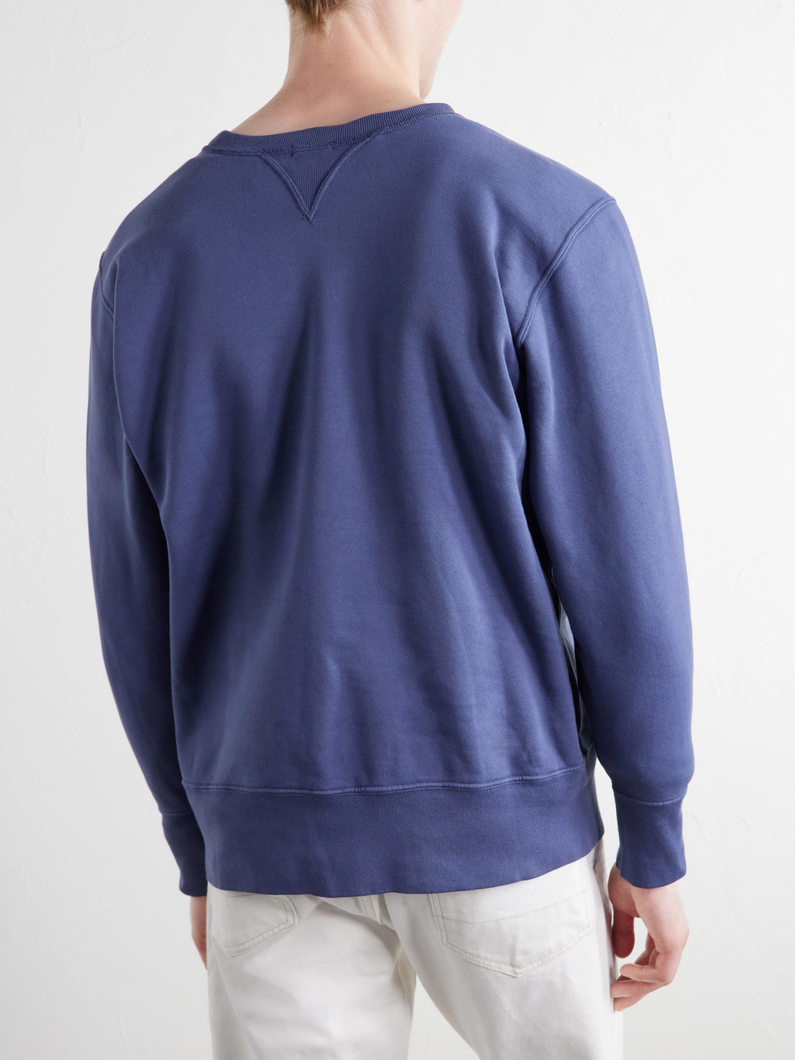 Organic Cotton-Fleece Sweatshirt