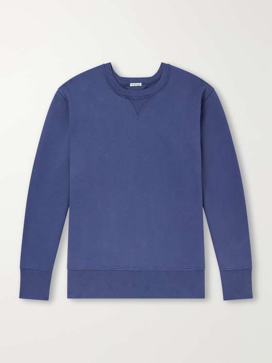 Wythe Organic Cotton-Fleece Sweatshirt