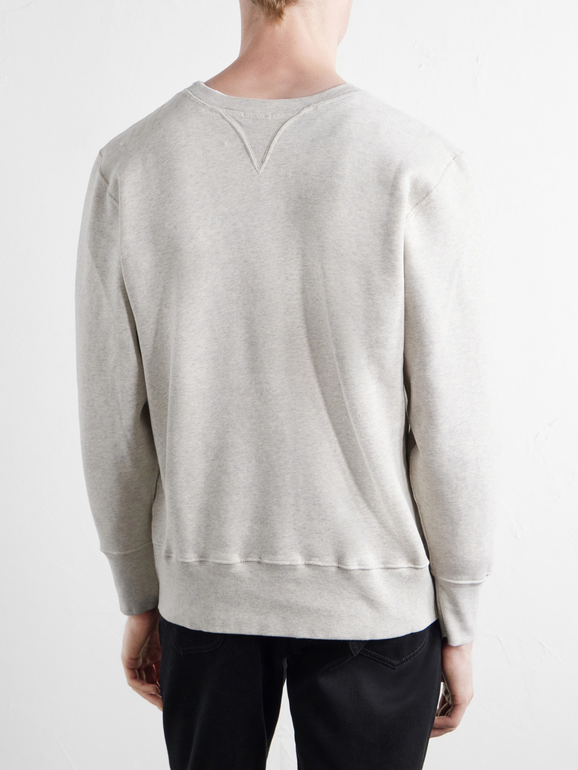 Organic Cotton-Fleece Sweatshirt