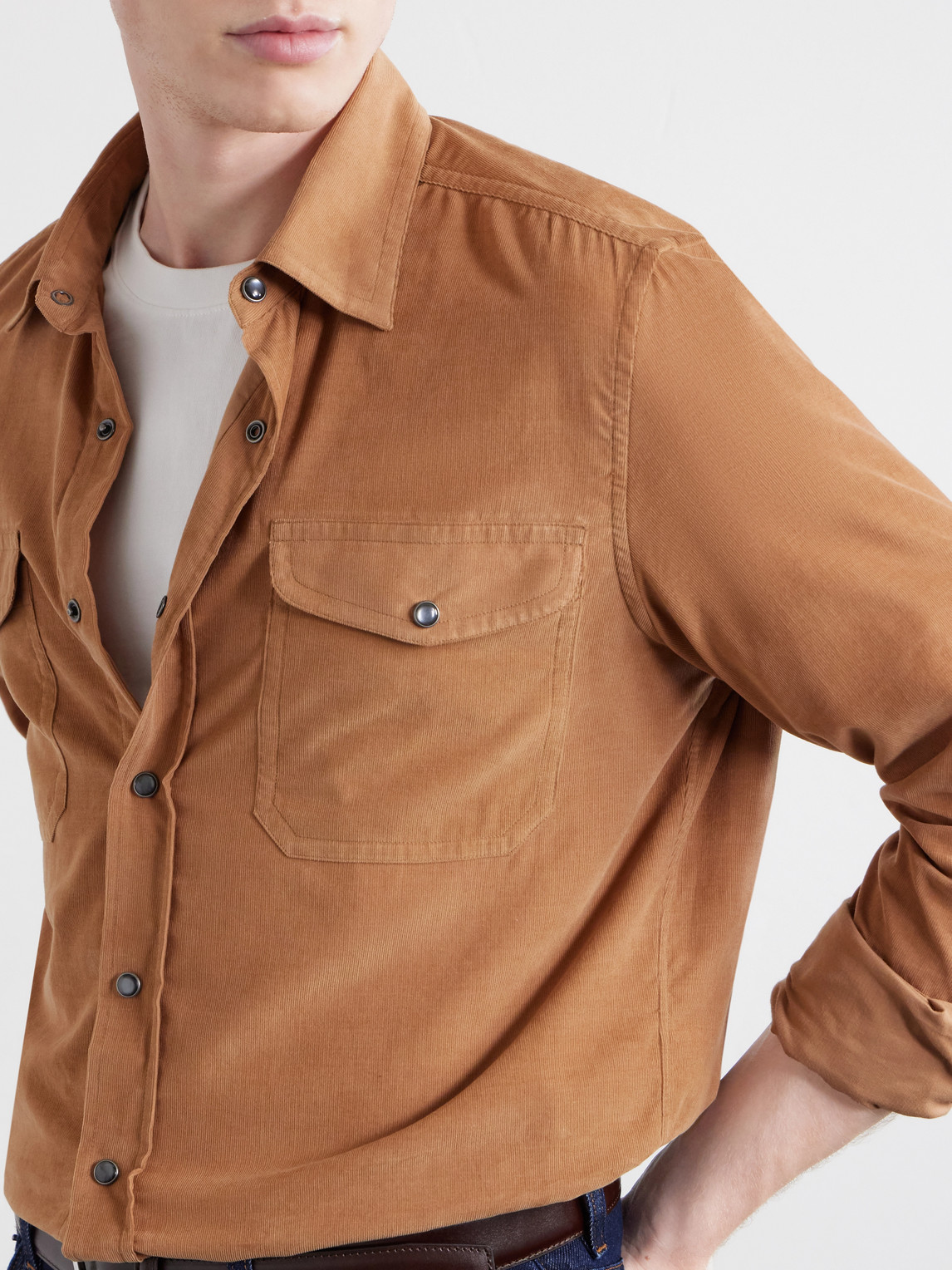 Cotton-Corduroy Shirt
