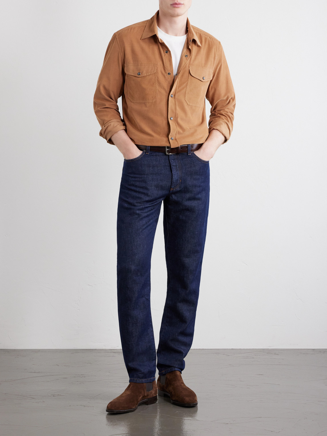 Cotton-Corduroy Shirt