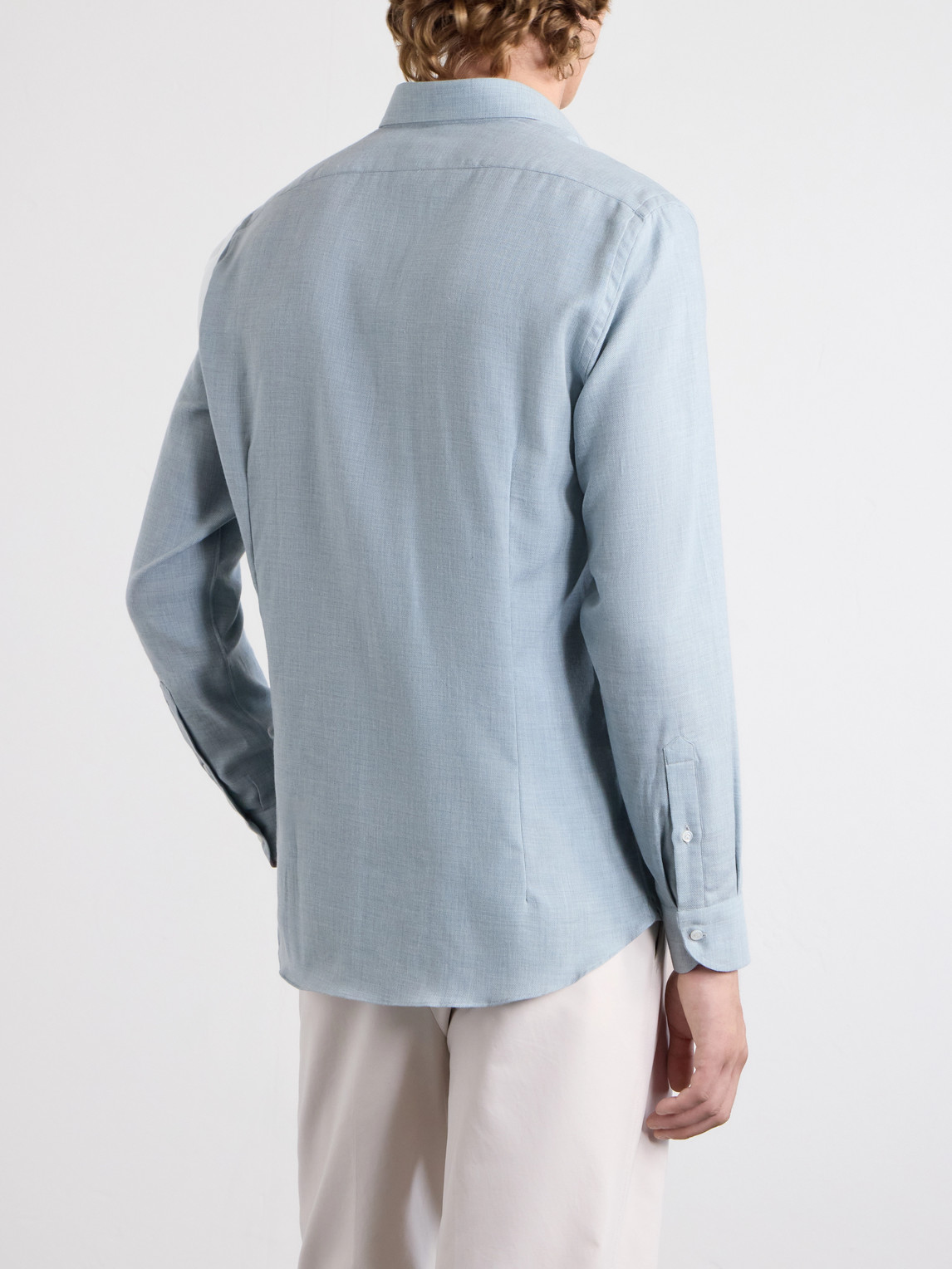Cotton And Cashmere-Blend Shirt