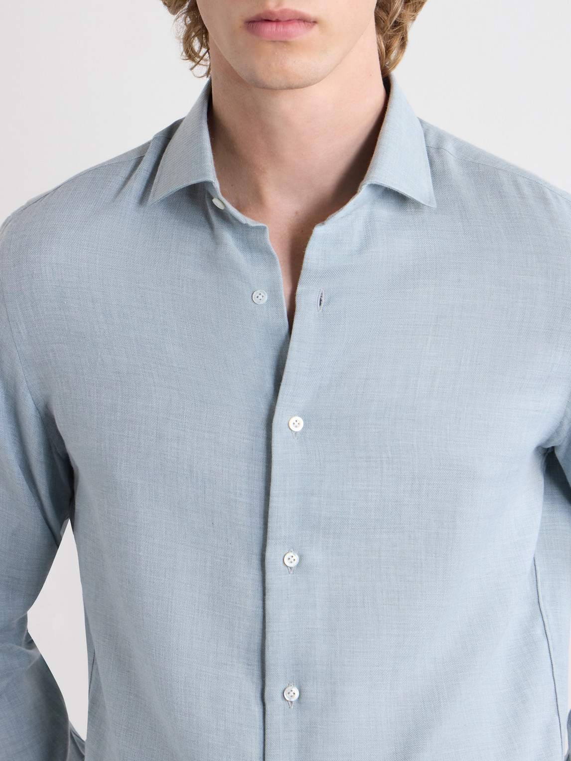 Cotton And Cashmere-Blend Shirt